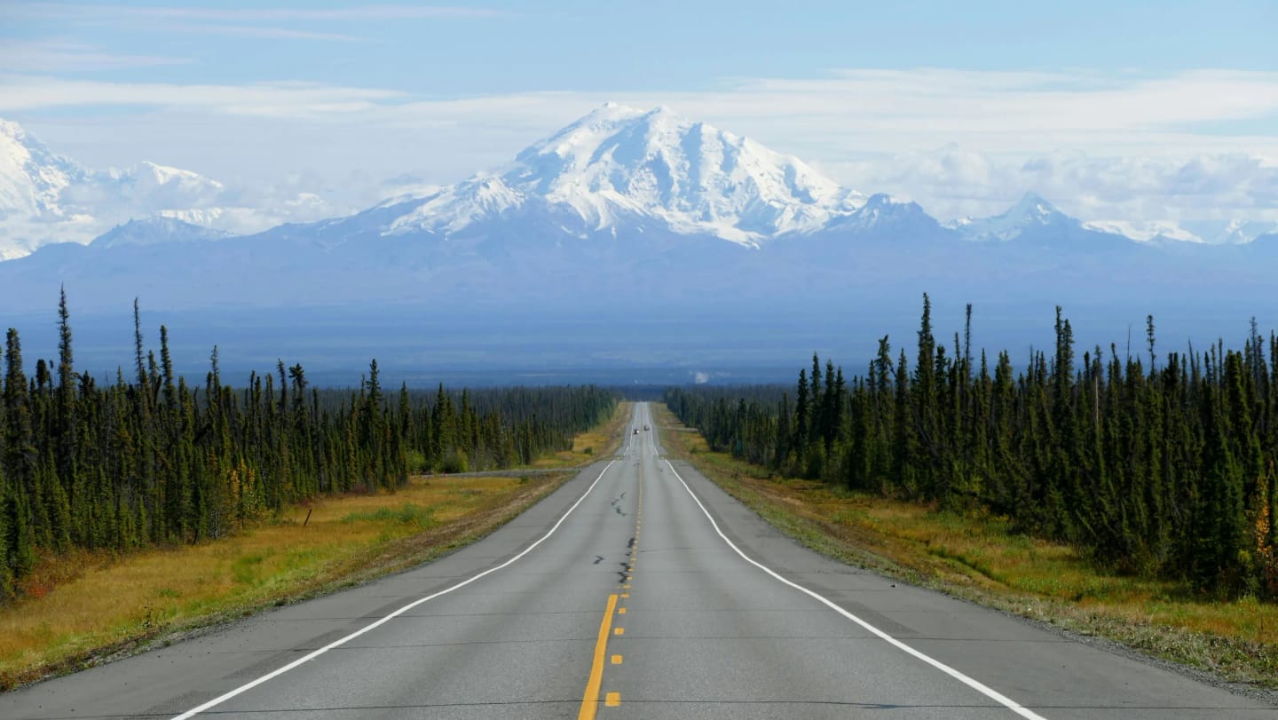 Alaska on the road