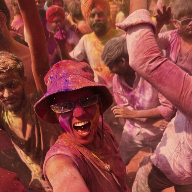 Viaggio in India Holi Fest